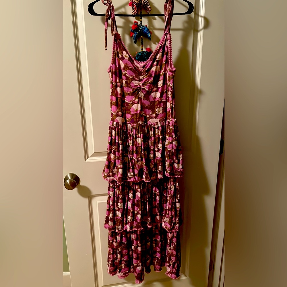 Kate Quinn tiered bamboo maxi dress